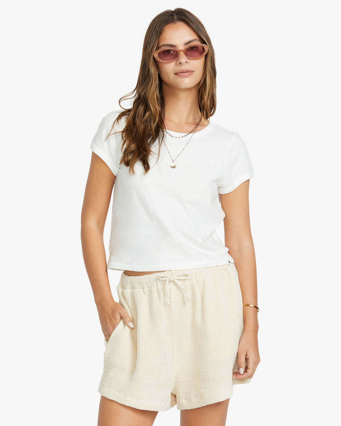Womens So Cozy Elastic Waist Shorts