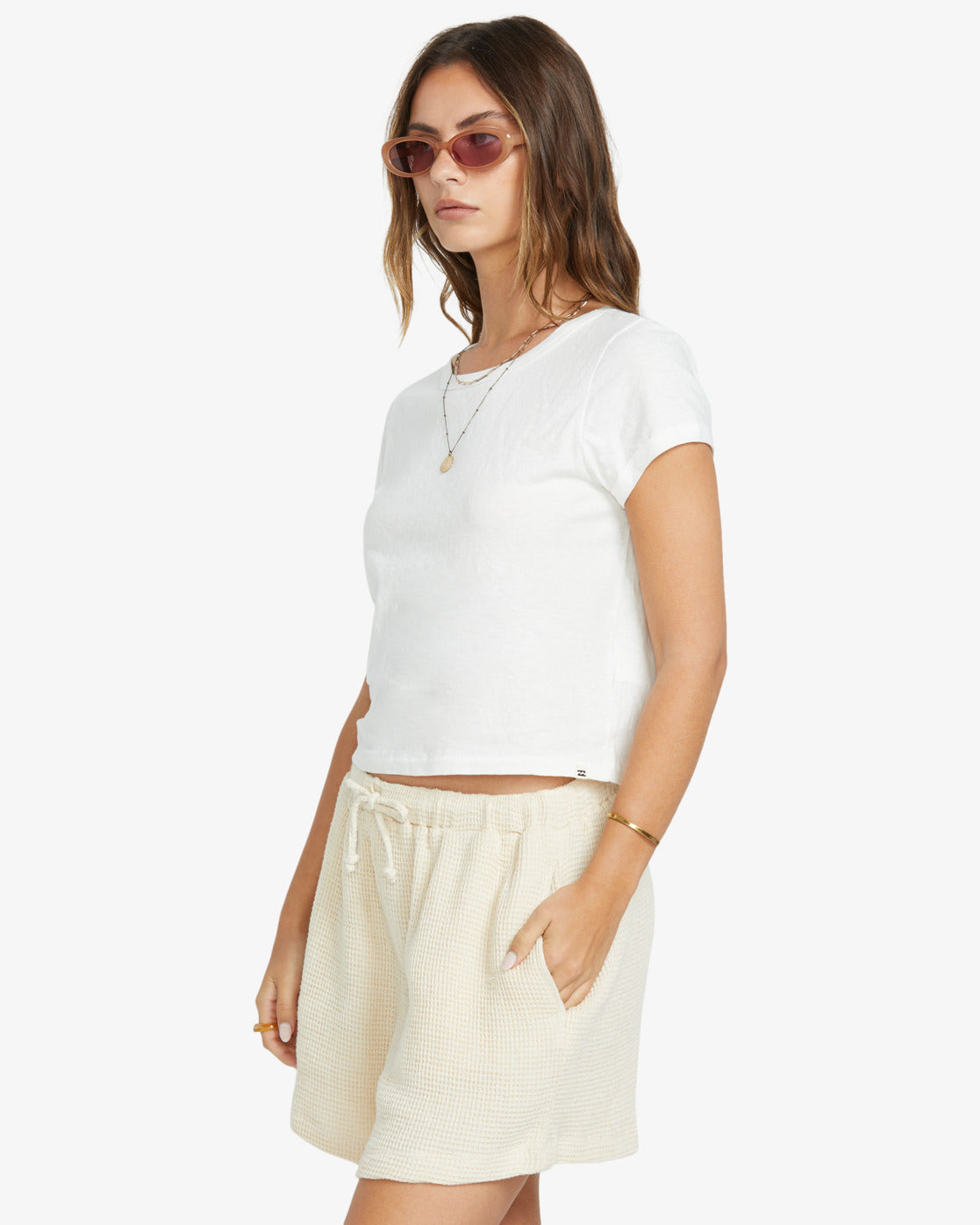 Womens So Cozy Elastic Waist Shorts