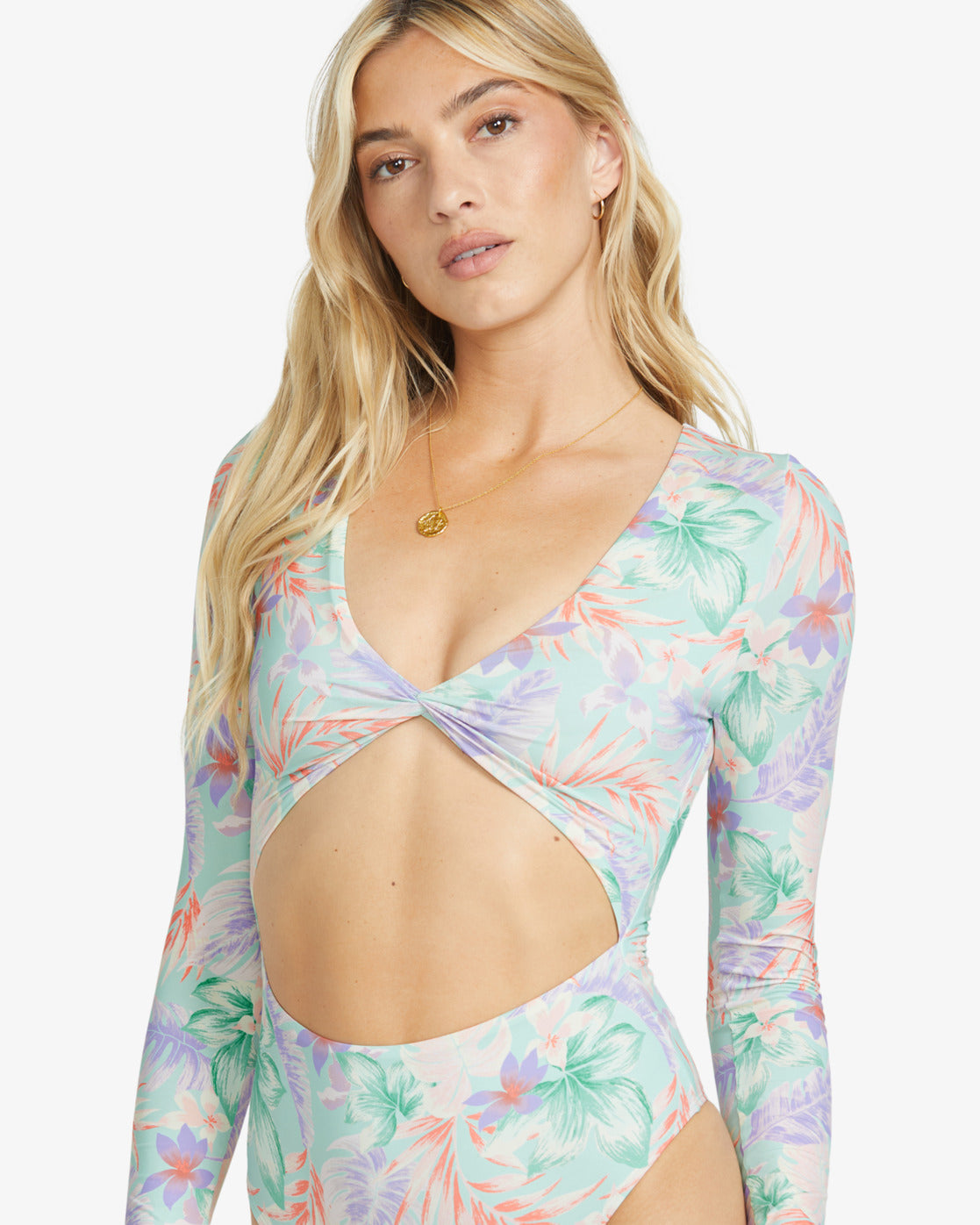 Womens Wave Haze Bodysuit Rashguard