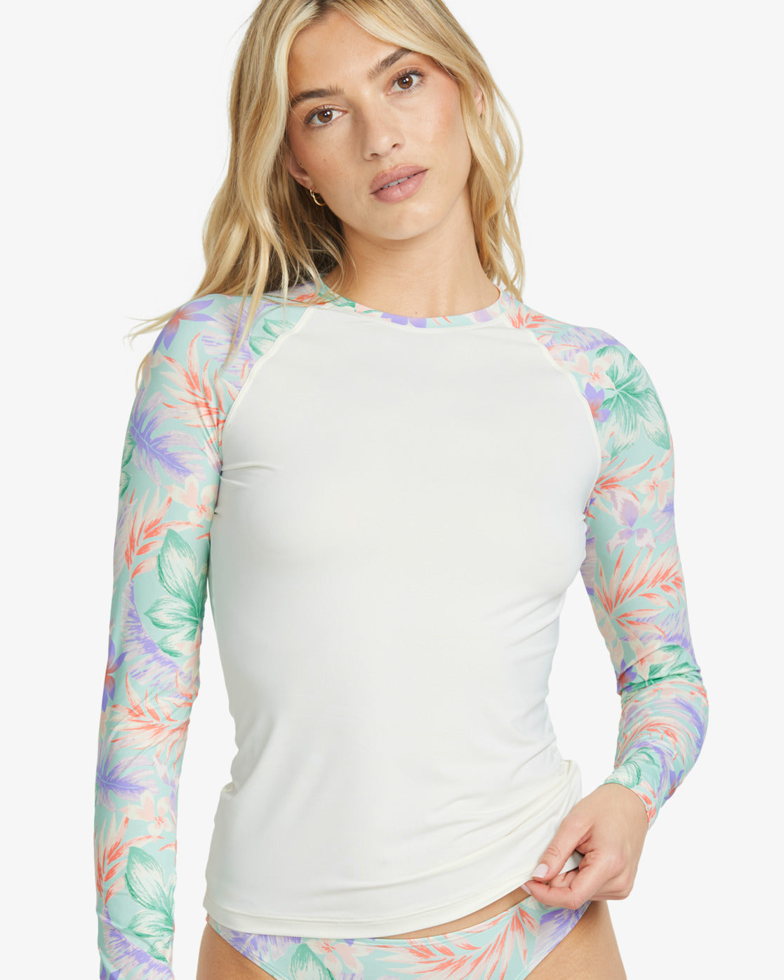 Womens Wave Haze Long Sleeve Rashguard
