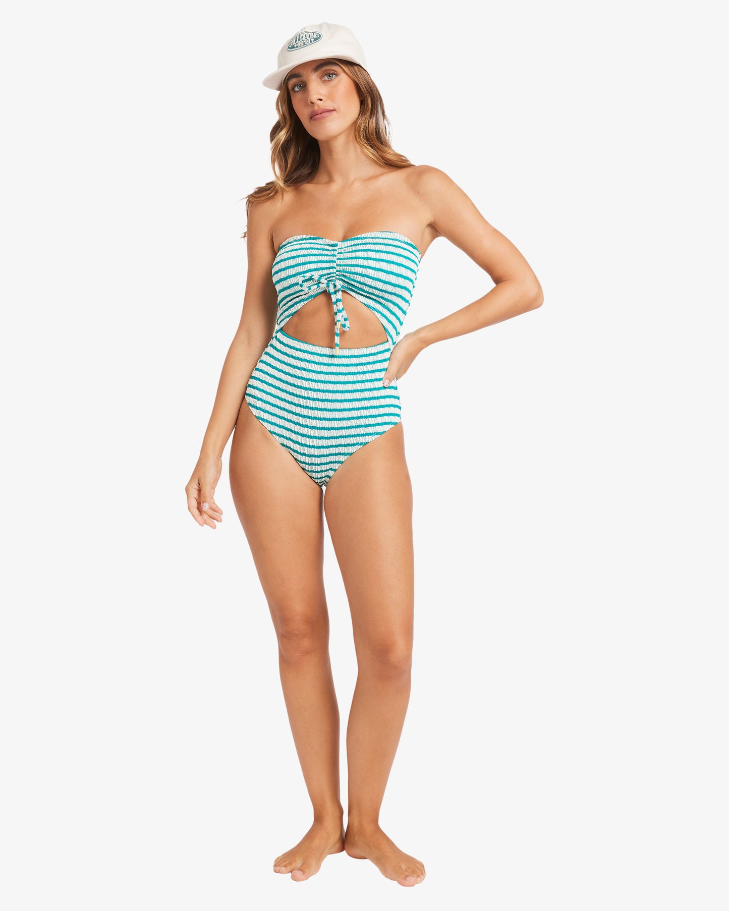 Womens Wavey Daze Summer One Piece Swimsuit