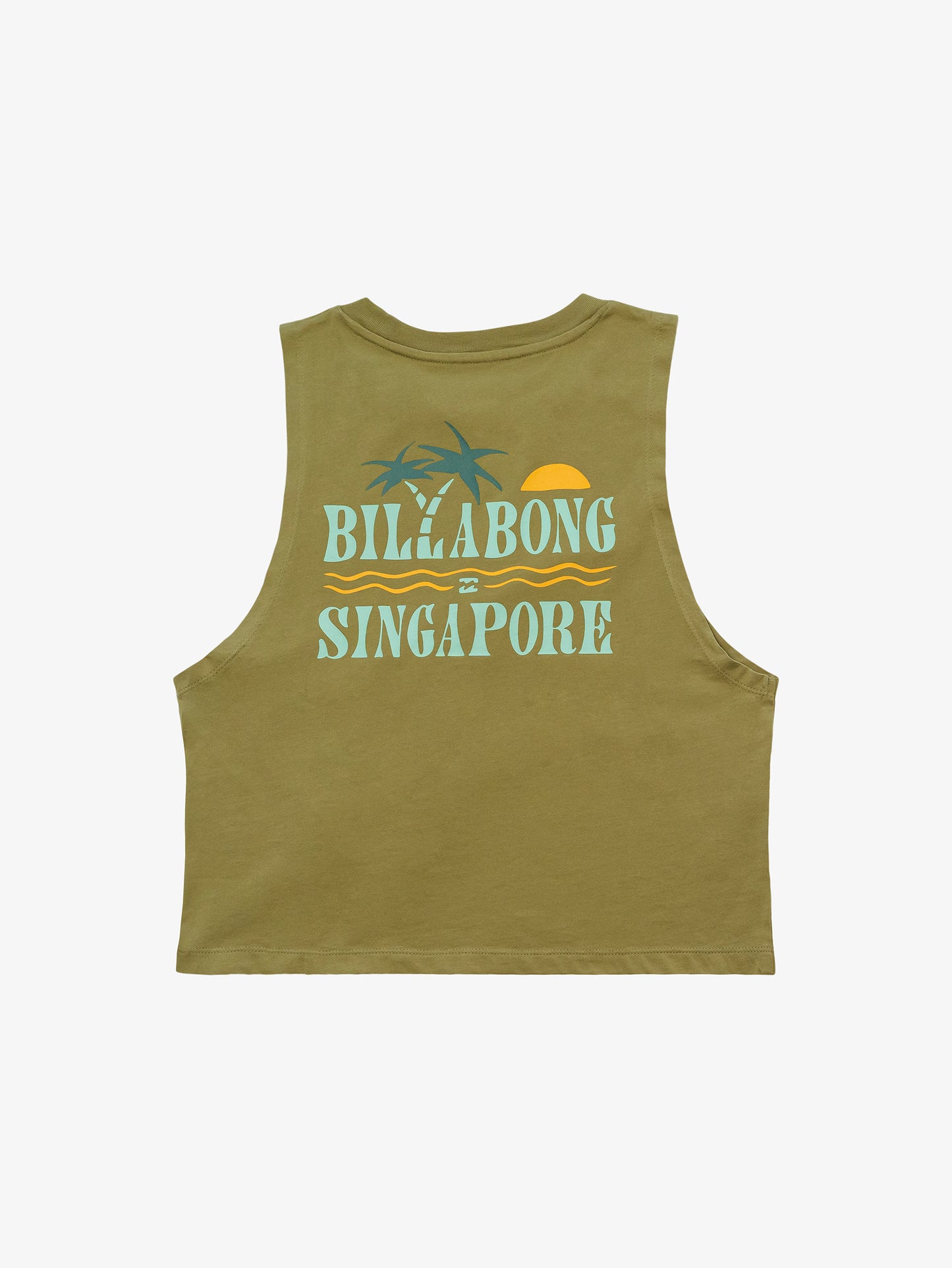 Womens Las Palmas Singapore Muscle Tee