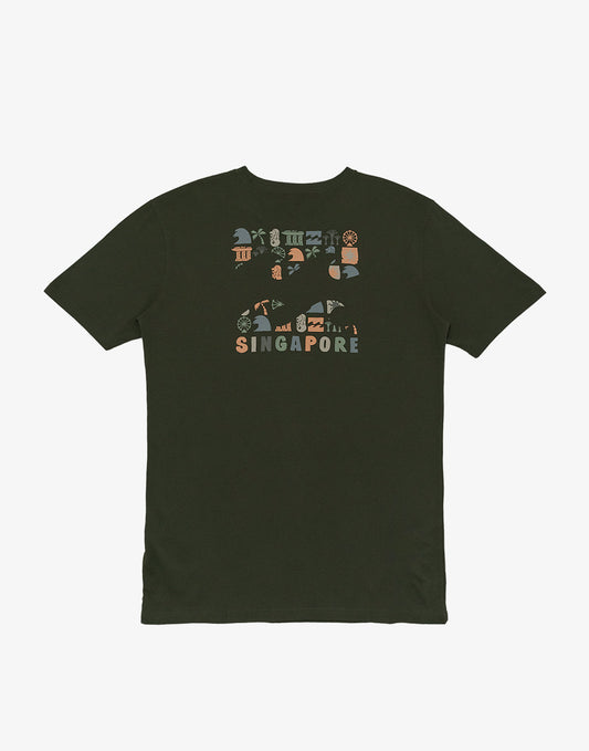 Mens Singapore Wave Short Sleeve T-Shirt - Billabong Malaysia