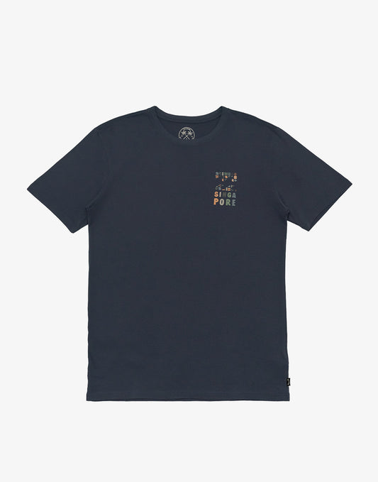 Mens Singapore Wave Short Sleeve T-Shirt - Billabong Malaysia