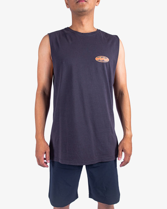 Mens Double Spread Muscle Tee