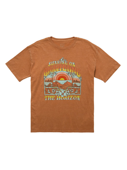 Womens Sunrise On The Beach T-Shirt