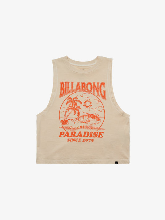 Womens It's The Season Muscle Tank - Billabong Malaysia