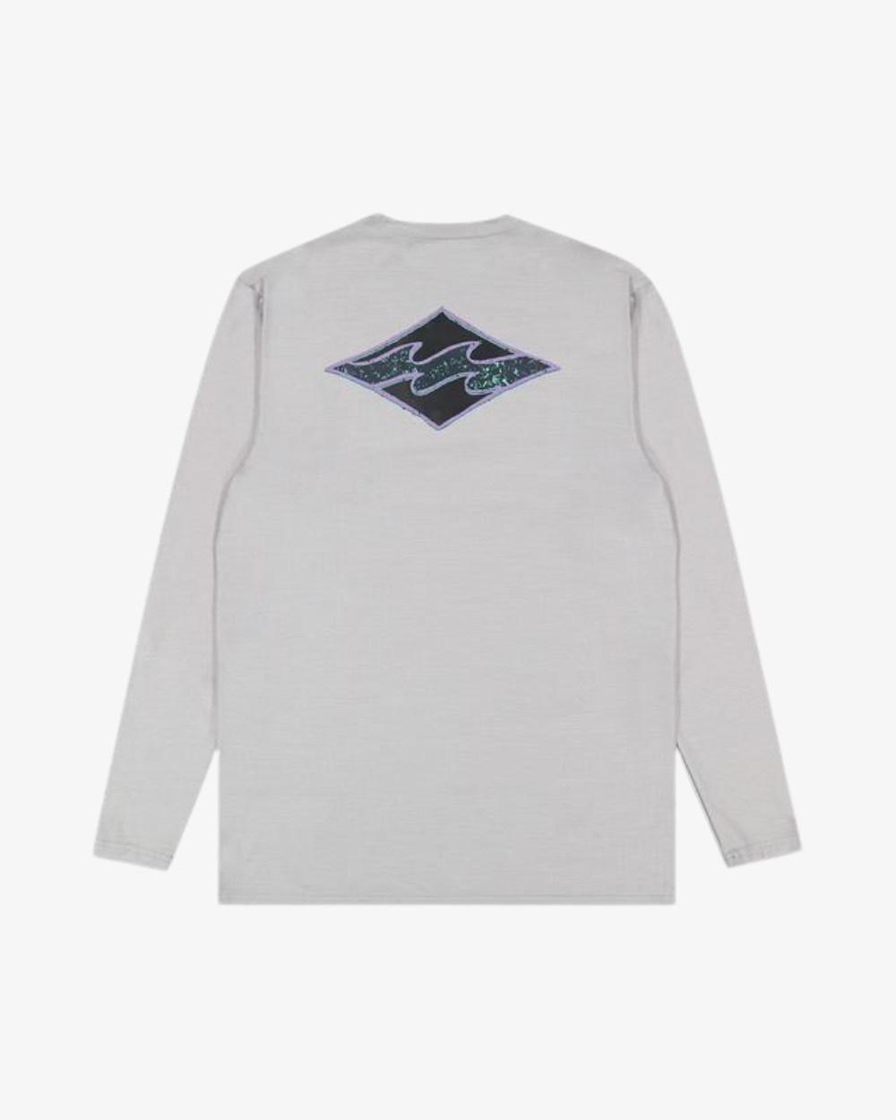 Mens Diamond Shoreline Long Sleeves UPF 50 Surf T-shirt