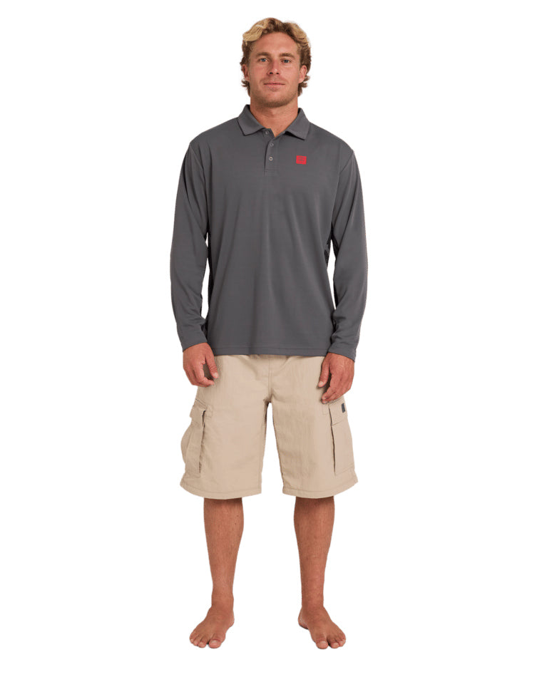 Mens Strike Mission Fisho Surf Long Sleeve Shirt