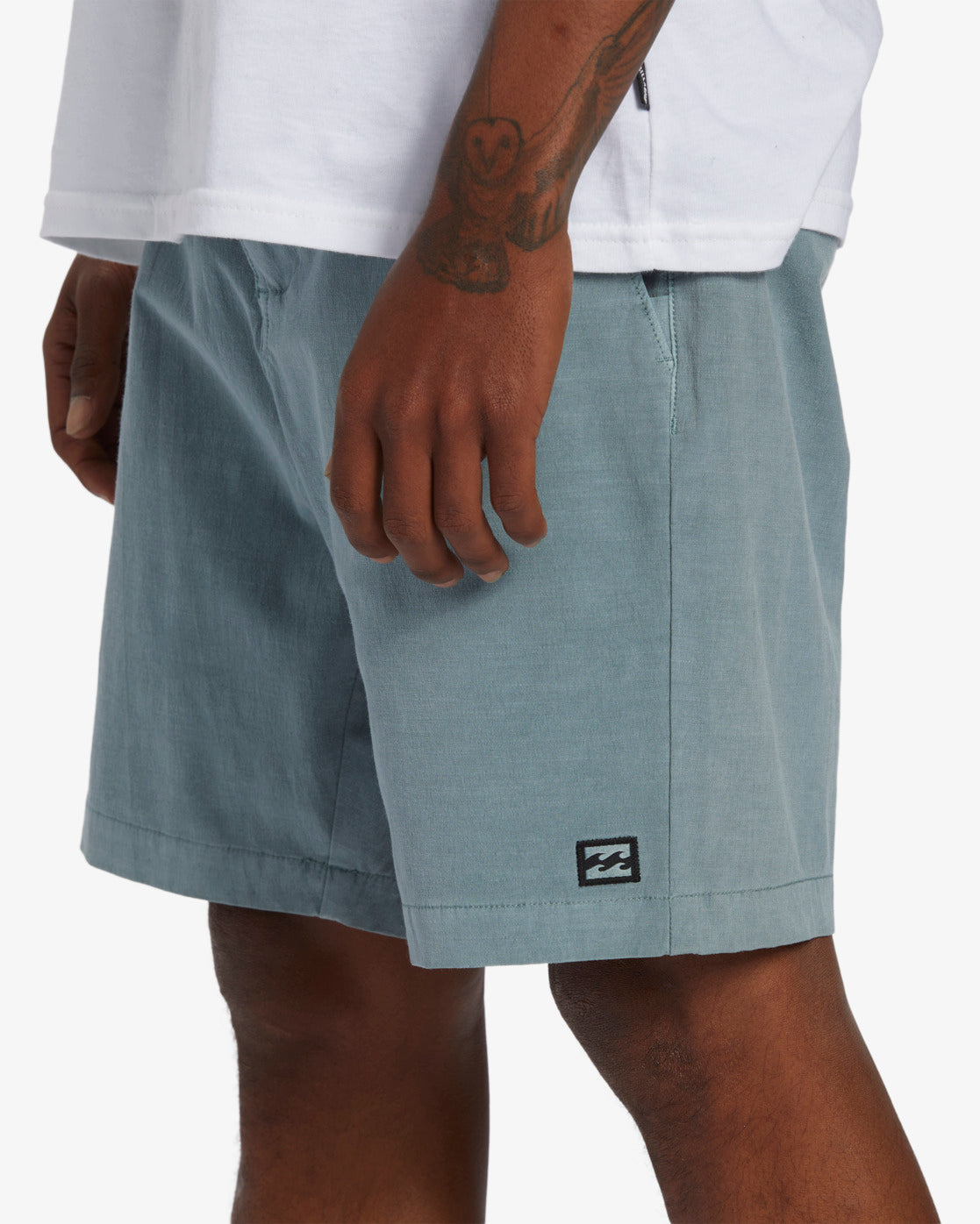 Mens Crossfire Wave Washed Hybrid Shorts