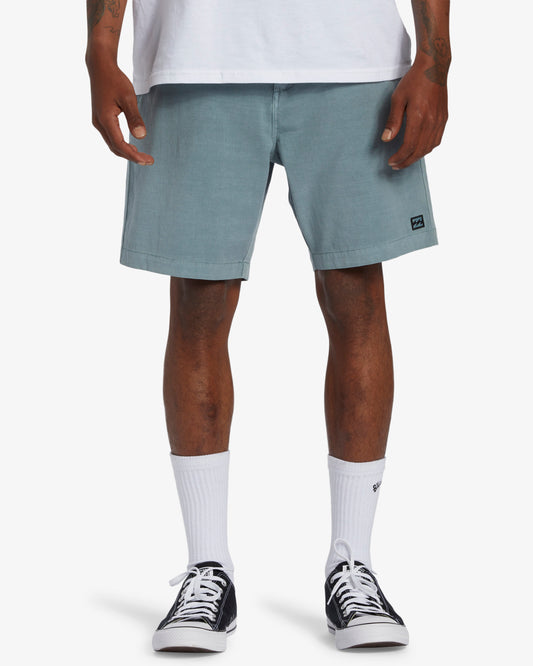 Mens Crossfire Wave Washed Hybrid Shorts