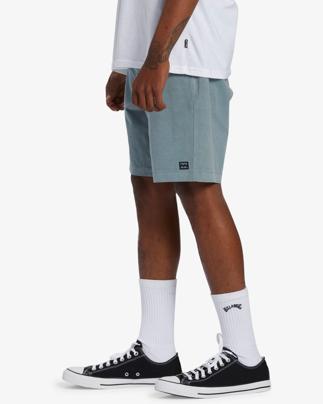 Mens Crossfire Wave Washed Hybrid Shorts