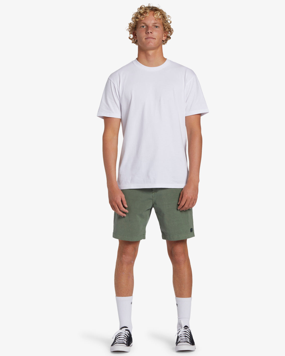 Mens Crossfire Wave Washed Hybrid Shorts