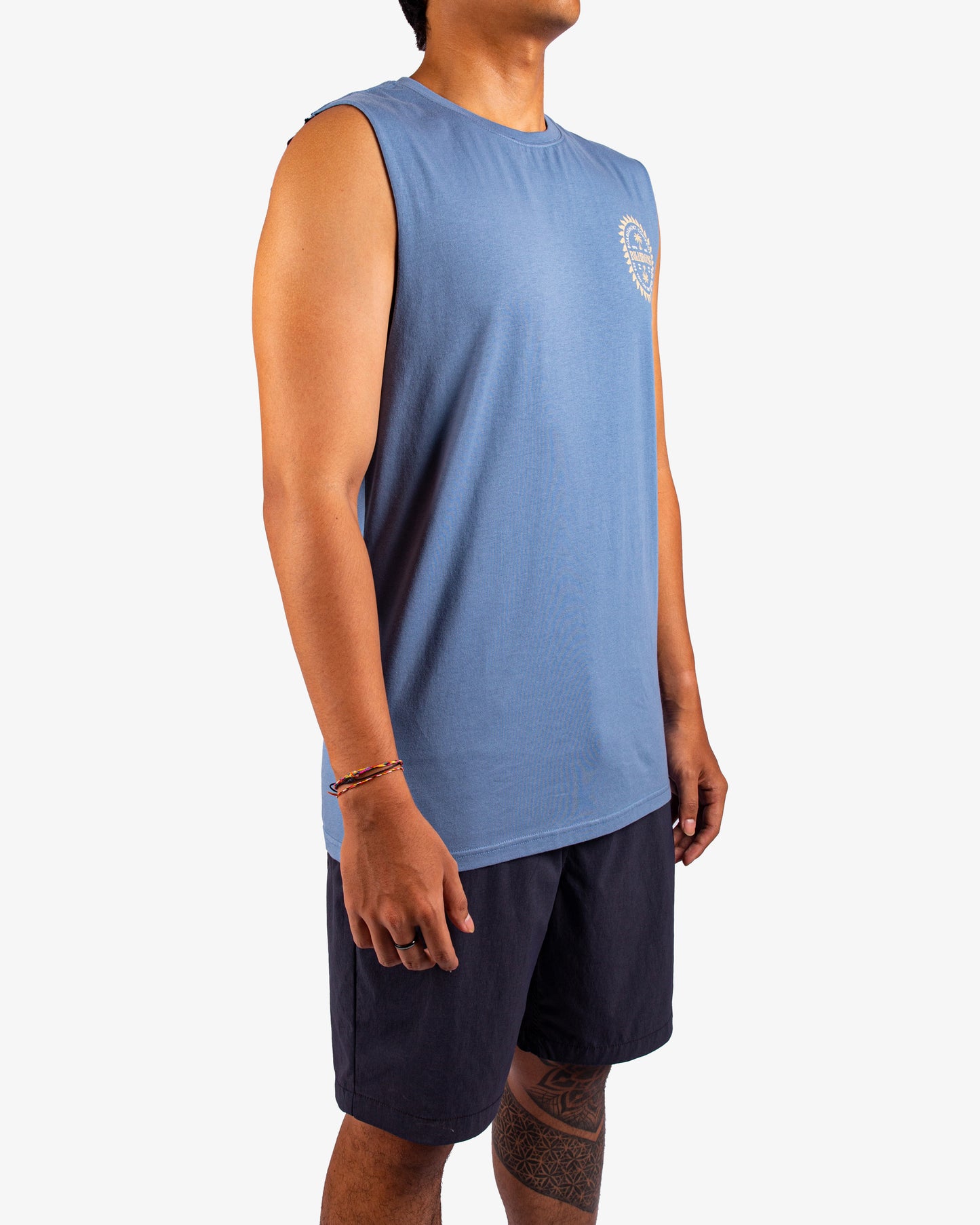 Mens Sun Rays Muscle Tee
