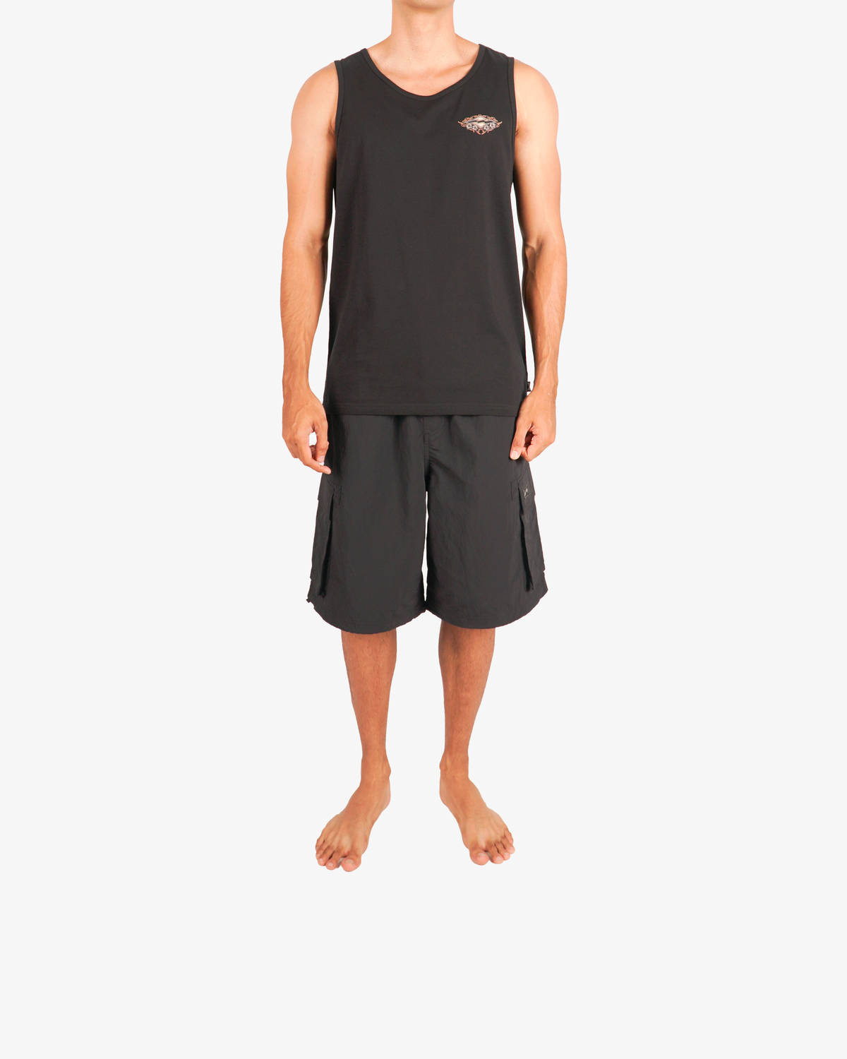 Mens Biscus Arch Tank Top