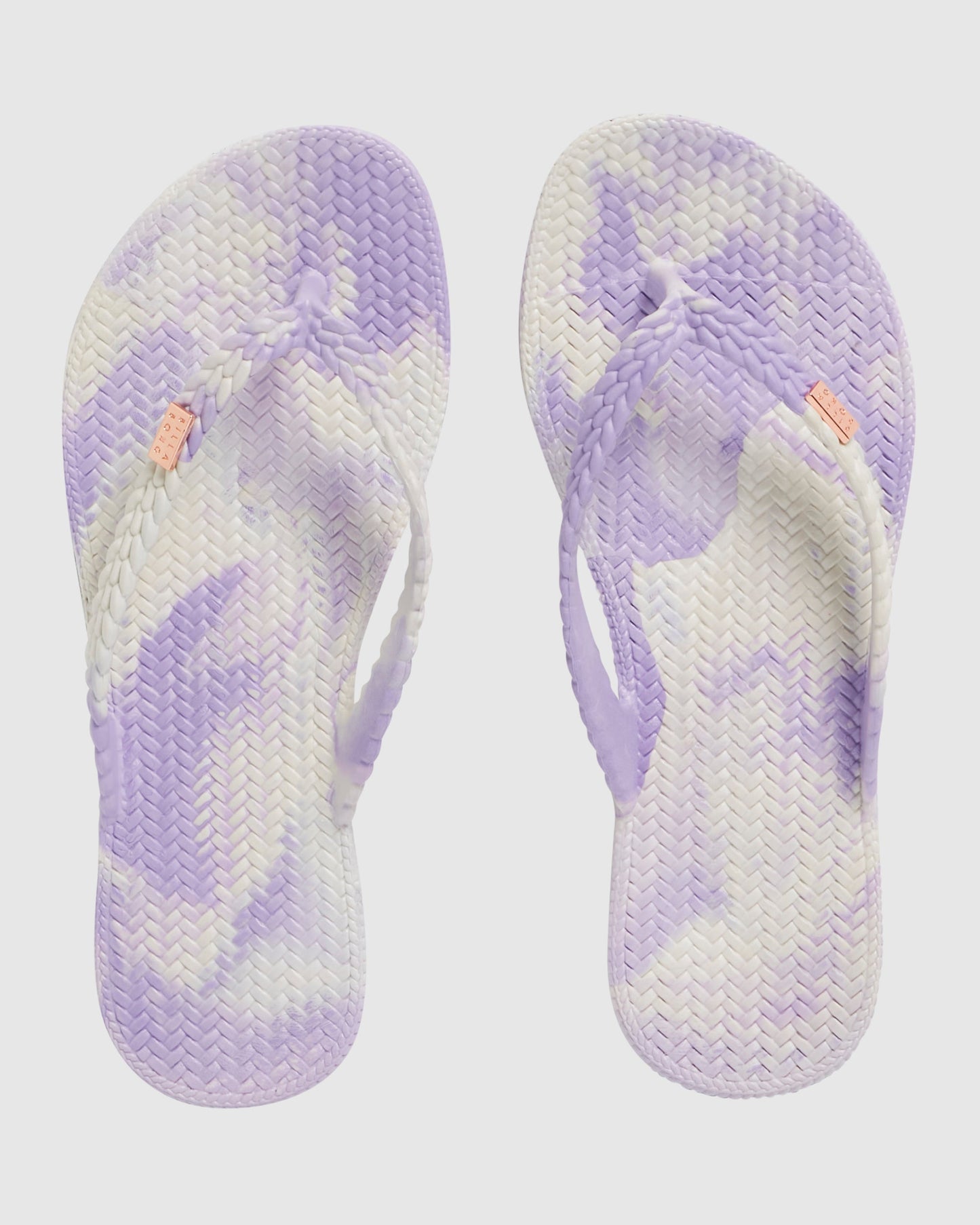 Womens Summer Dazed Marble Flip-Flops