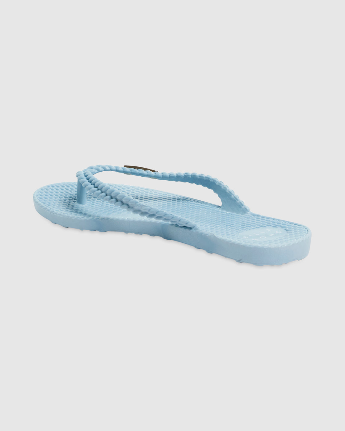 Womens Kick Back Solid Flip Flops