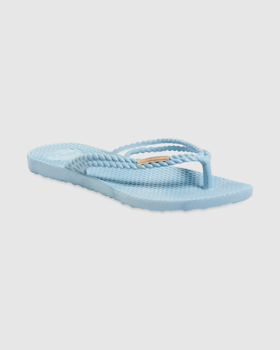 Womens Kick Back Solid Flip Flops