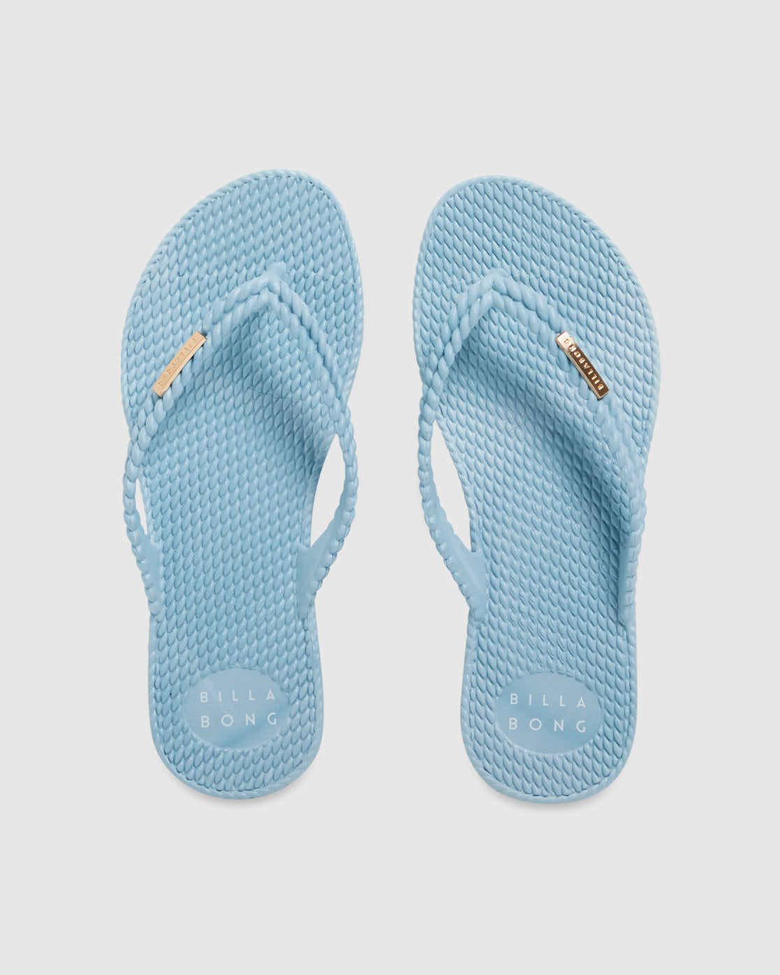 Womens Kick Back Solid Flip Flops