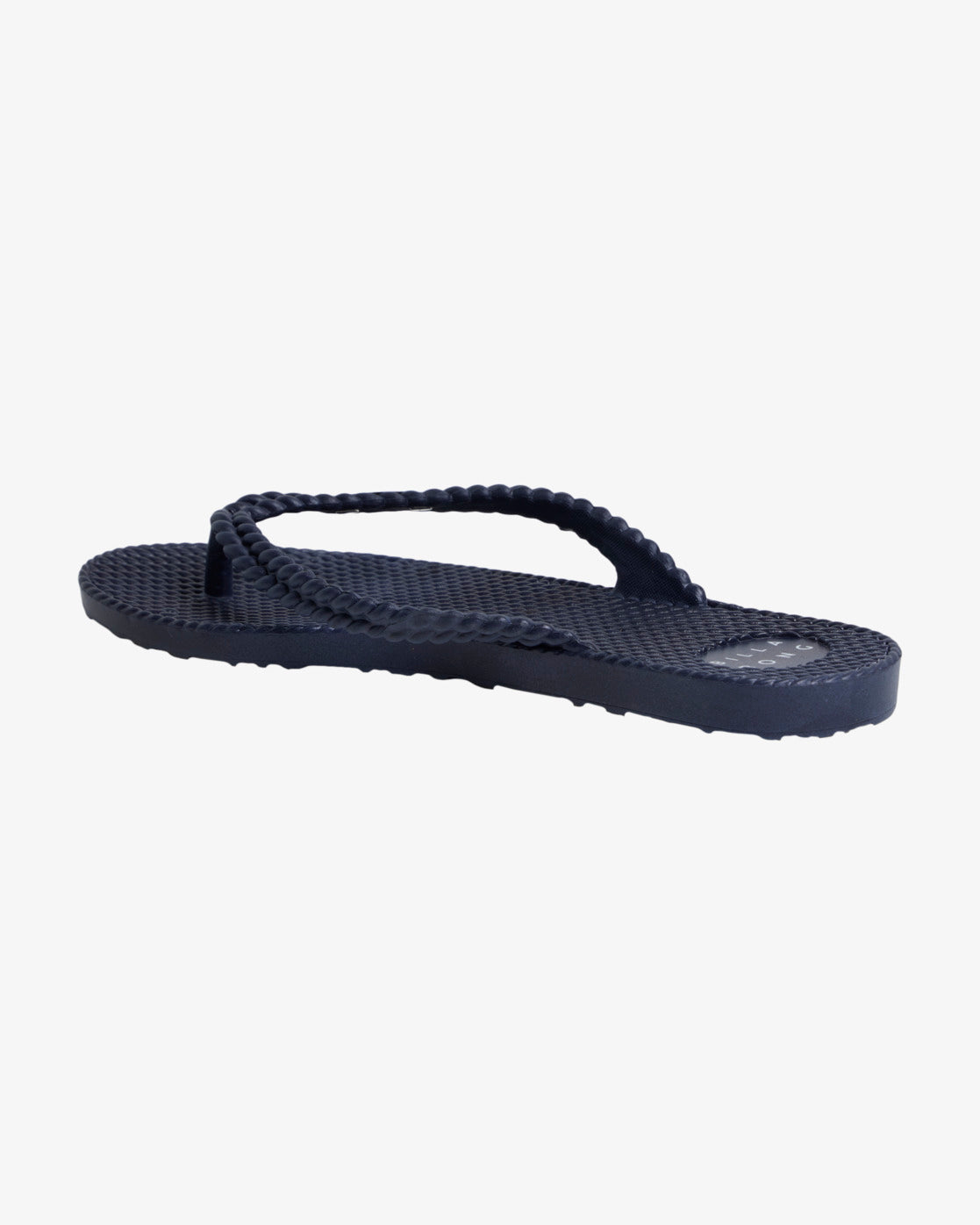 Womens Kick Back Solid Flip Flops