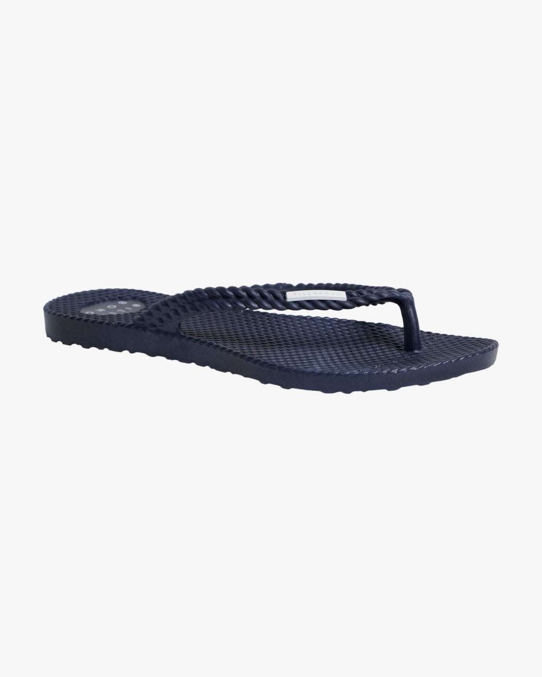 Womens Kick Back Solid Flip Flops