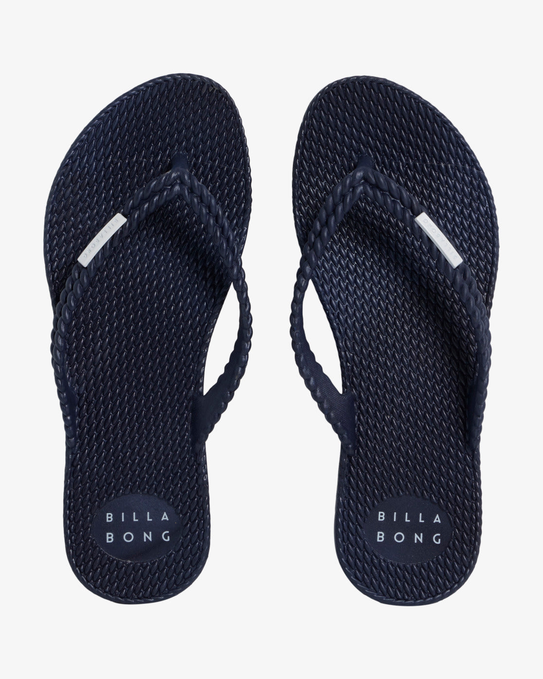 Womens Kick Back Solid Flip Flops