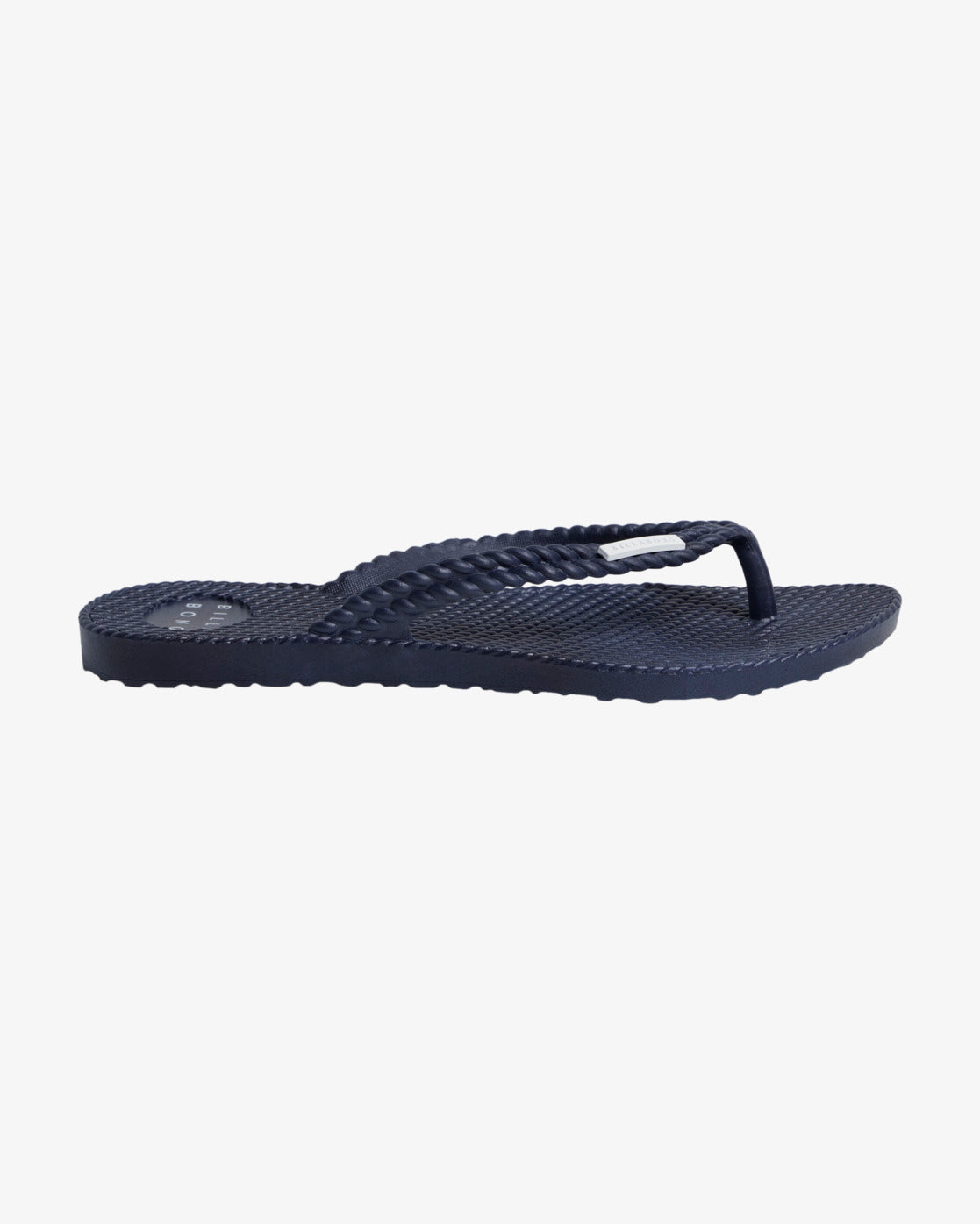 Womens Kick Back Solid Flip Flops