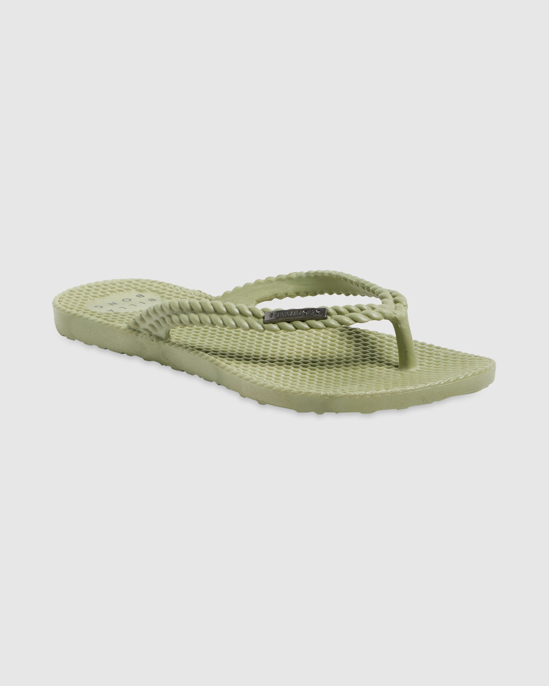 Womens Kick Back Solid Flip Flops