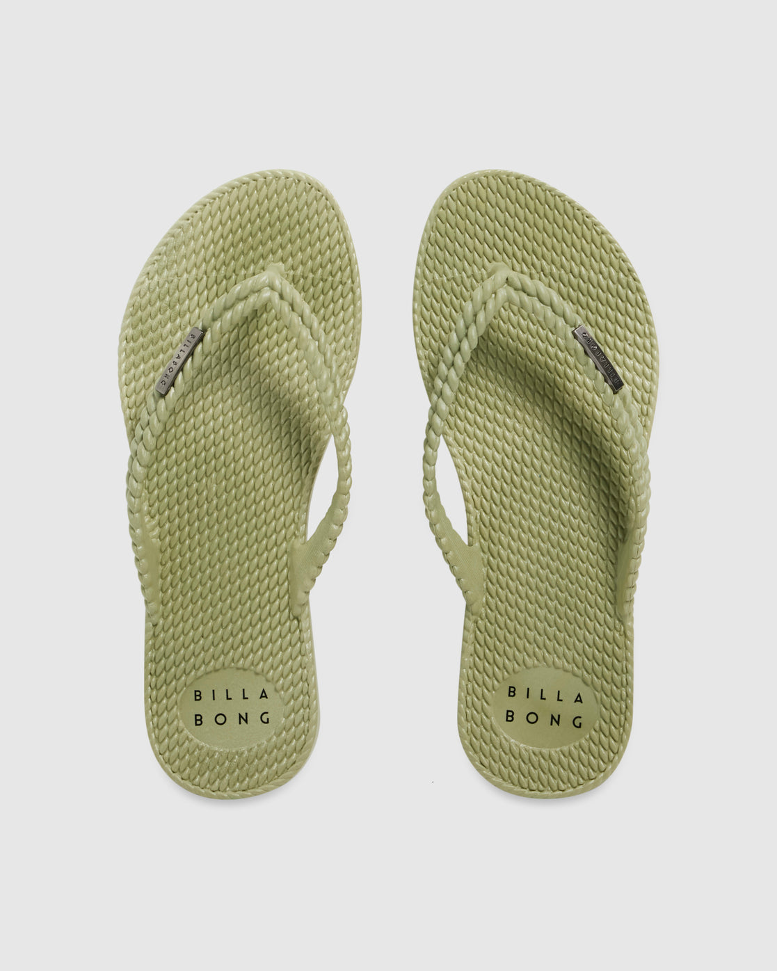 Womens Kick Back Solid Flip Flops