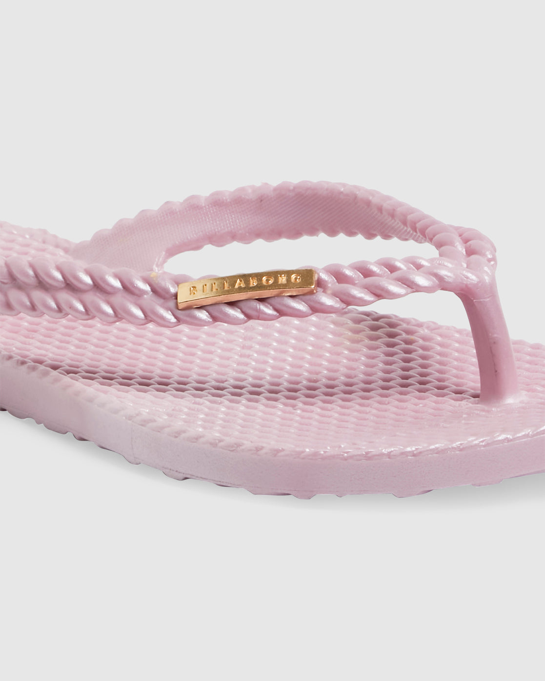 Womens Kick Back Metallic Flip Flop