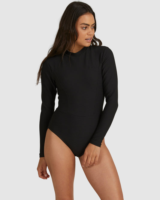 Womens Tanlines Bodysuit Rash Vest