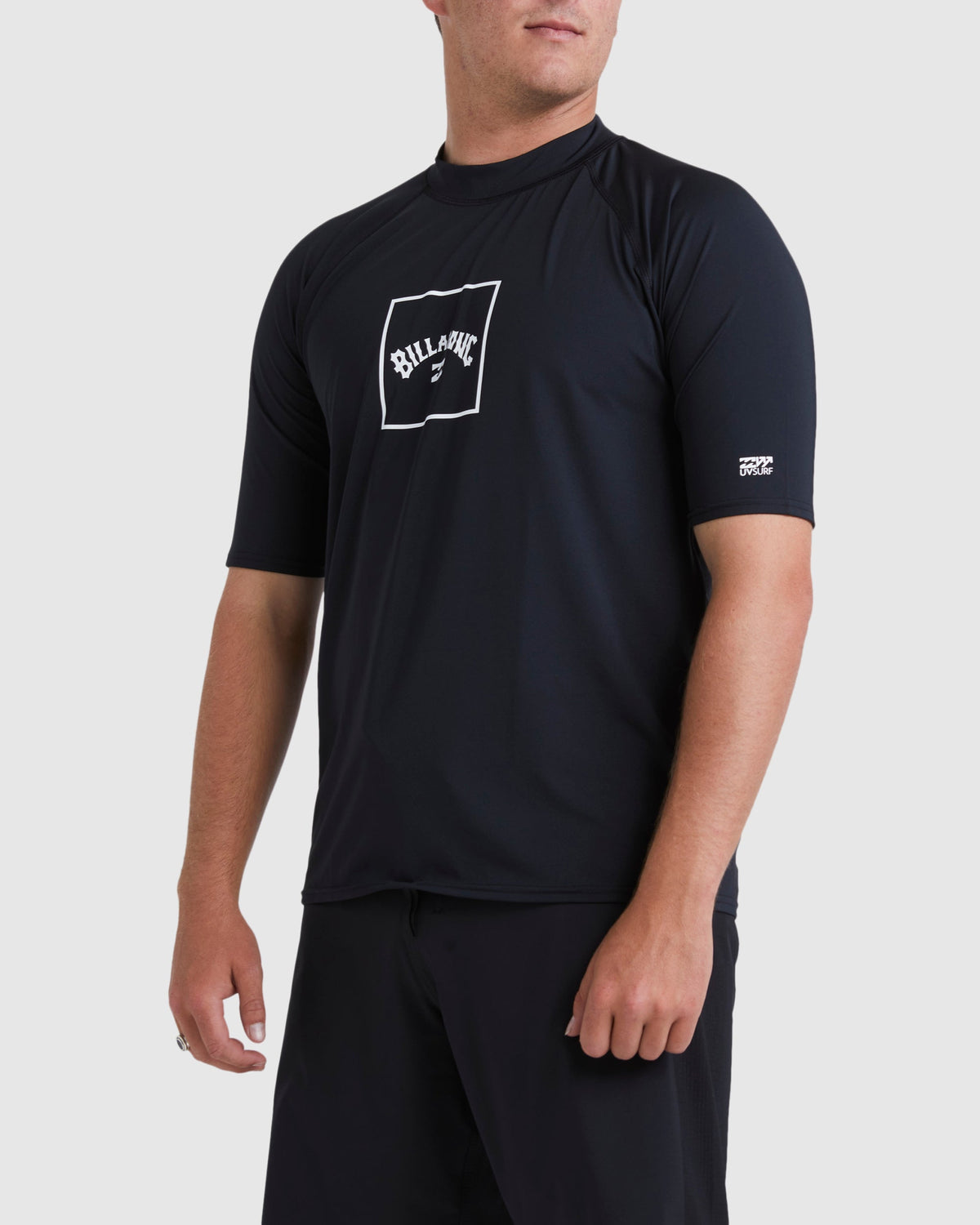 Mens Boxed Arch Short Sleeve Rash Vest - Billabong Malaysia