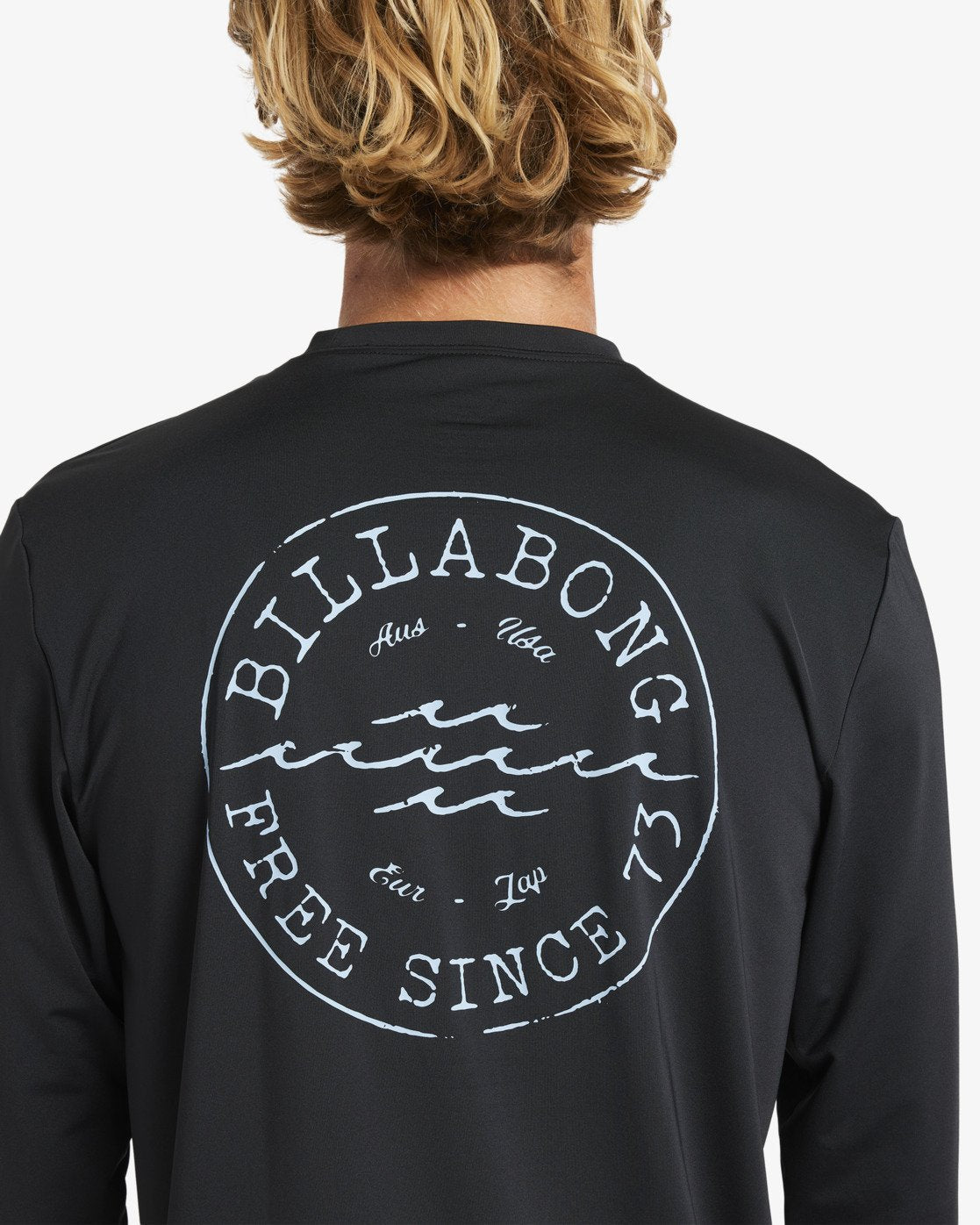 Mens Big Wave Daz Long Sleeve Rash Vest