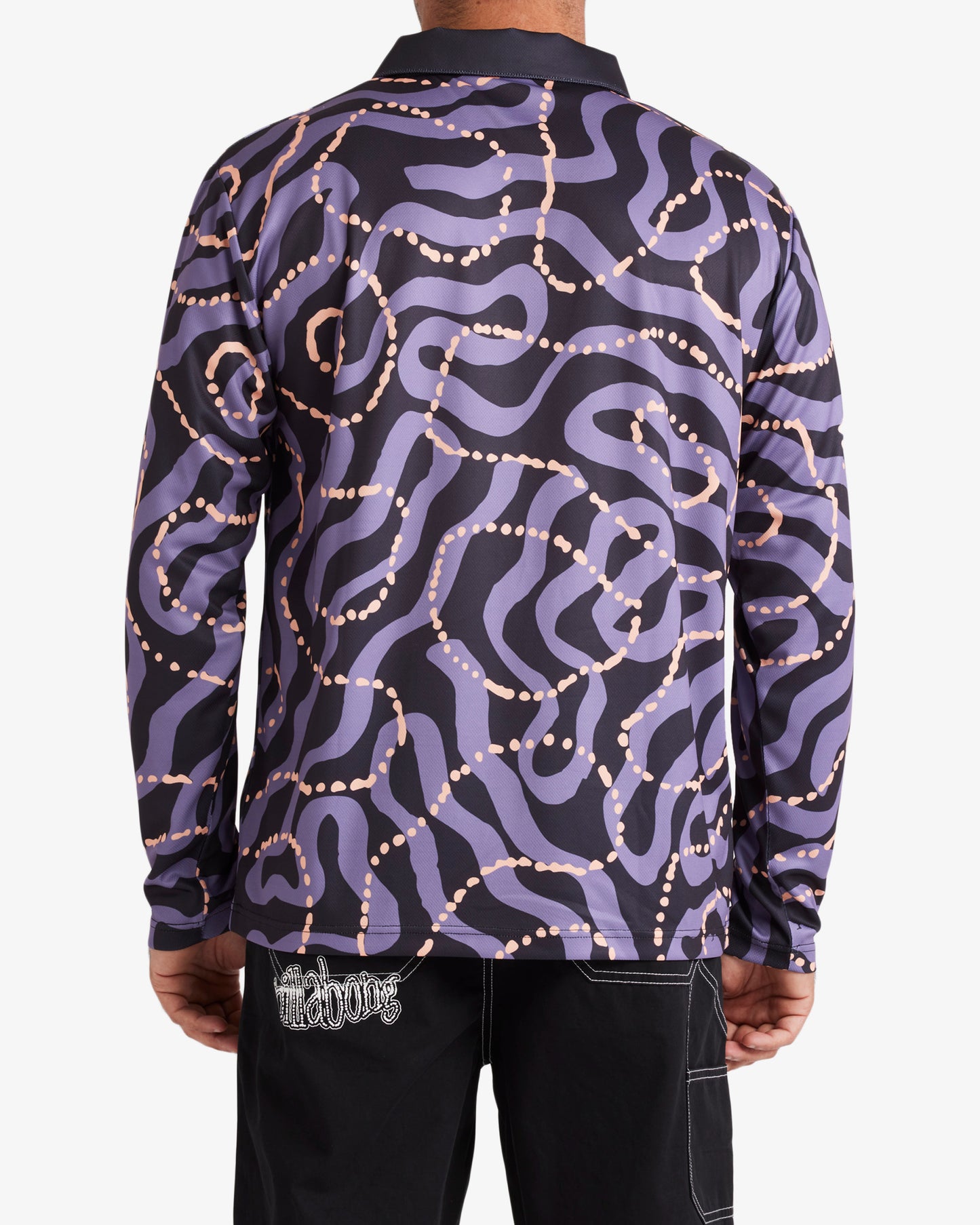 Mens Otis Mangrove Long Sleeve Fisho Surf Shirt