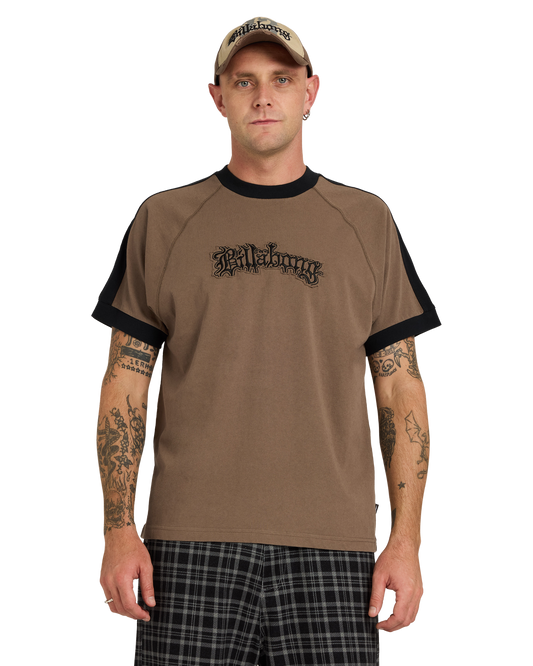 Mens Creed Panel T-Shirt