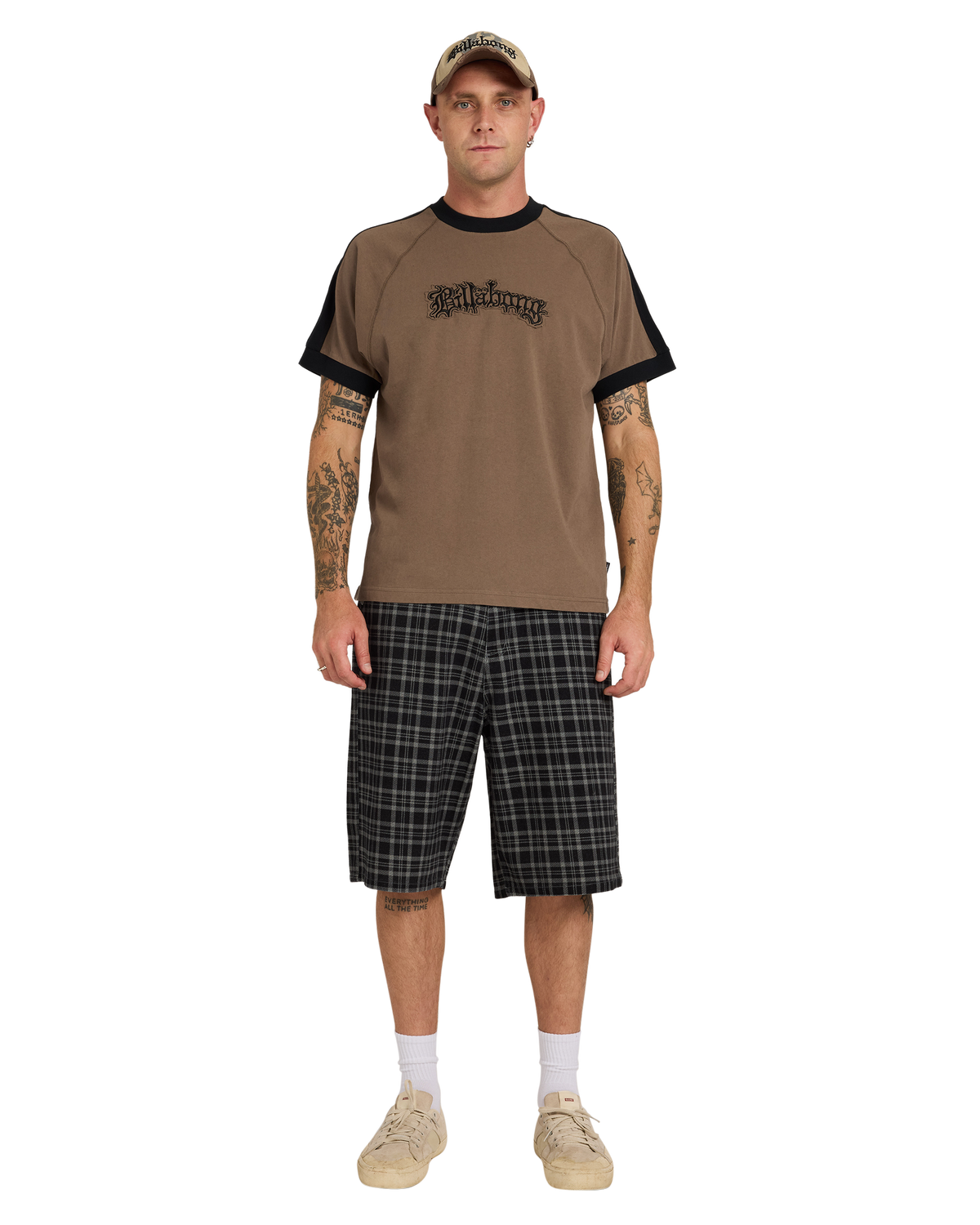 Mens Creed Panel T-Shirt
