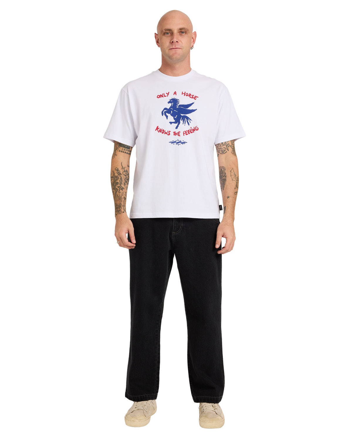 Mens Creed Horse T-Shirt