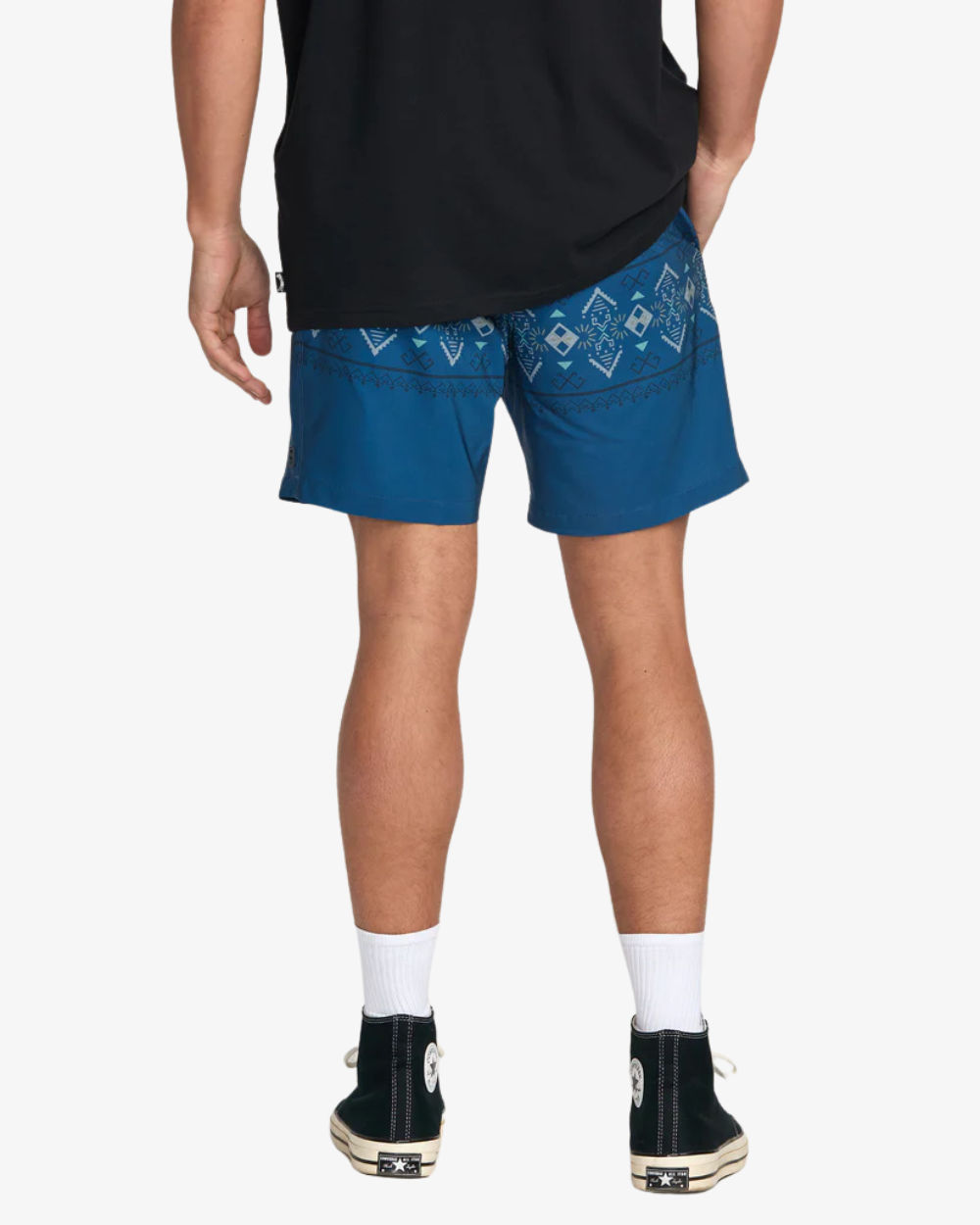 Mens Surftrek Elastic Submersible 17" Hybrid Shorts