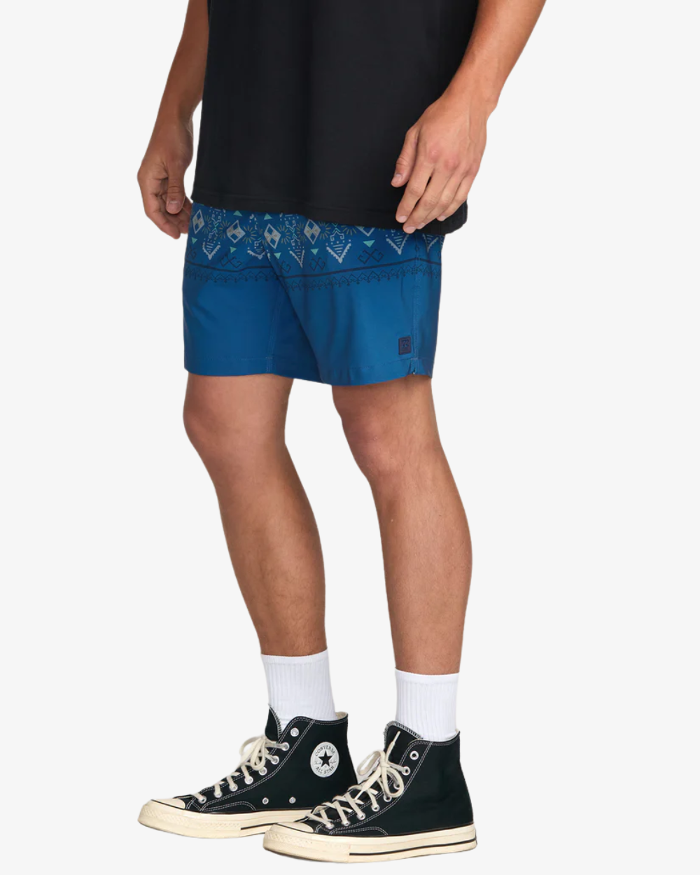 Mens Surftrek Elastic Submersible 17" Hybrid Shorts