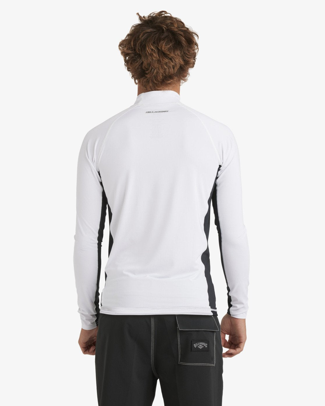 Mens Jimmy Contrast Long Sleeve Rash Vest