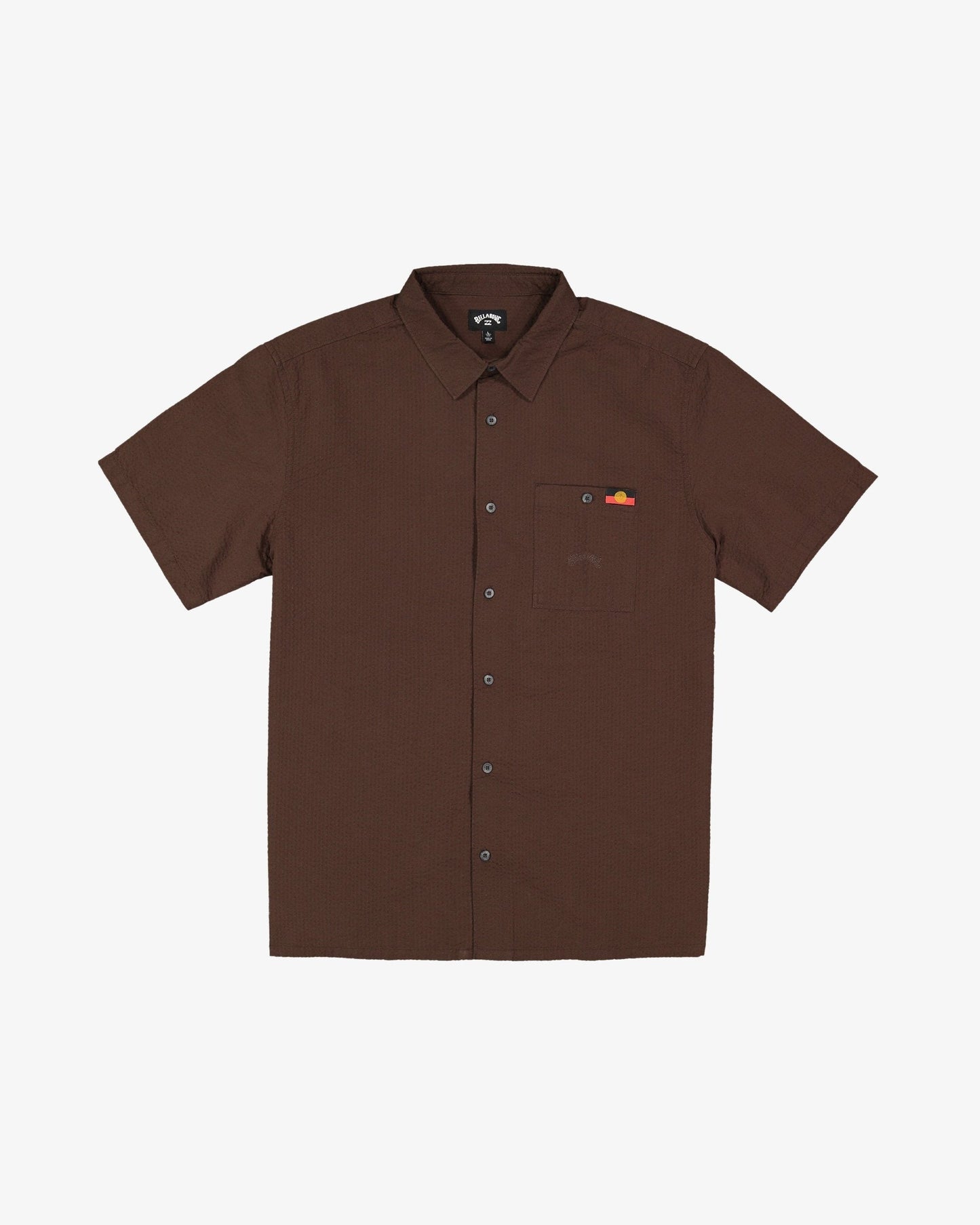 Mens Otis Flag Woven Shirt
