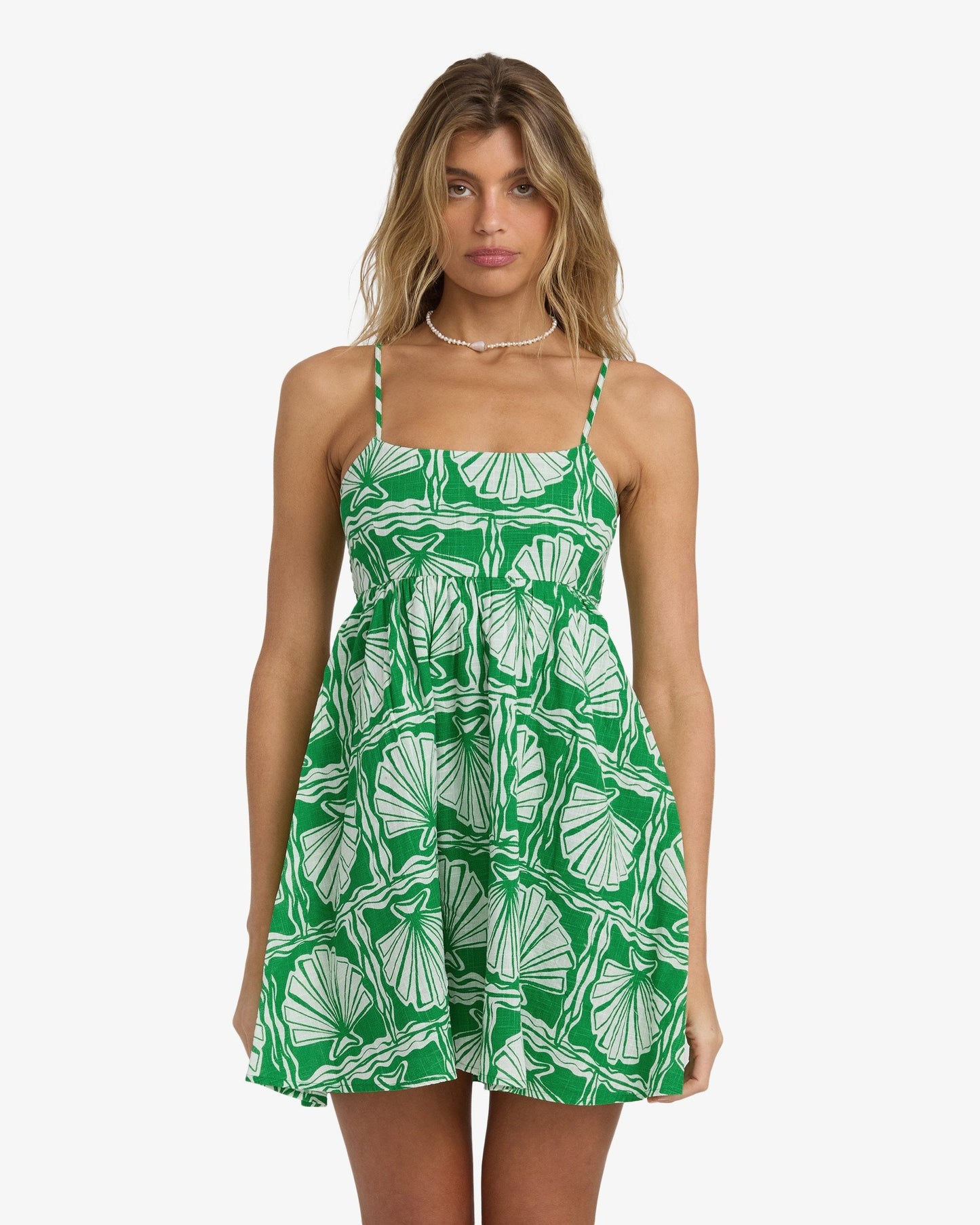 Womens Sea Shell Mini Dress