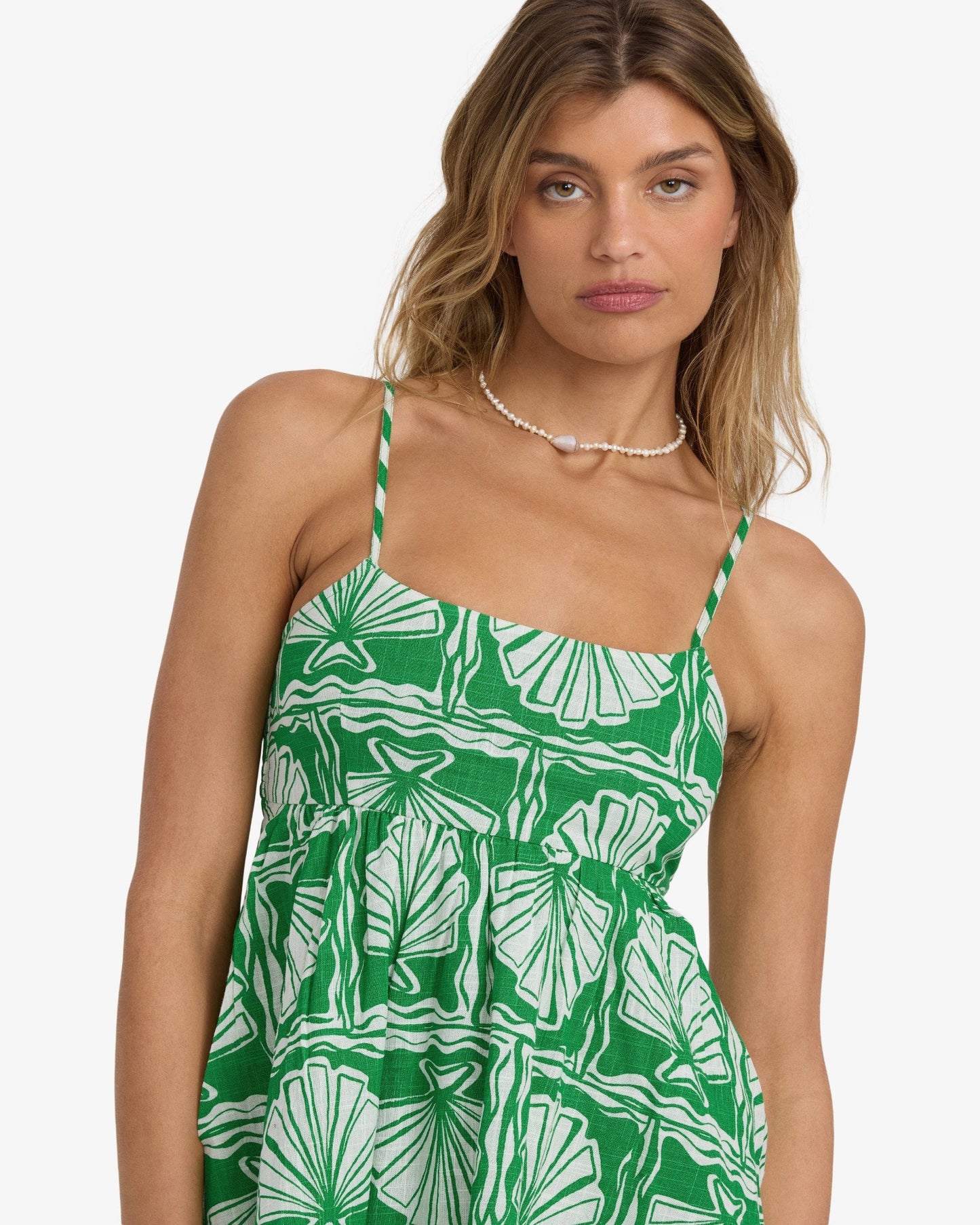 Womens Sea Shell Mini Dress
