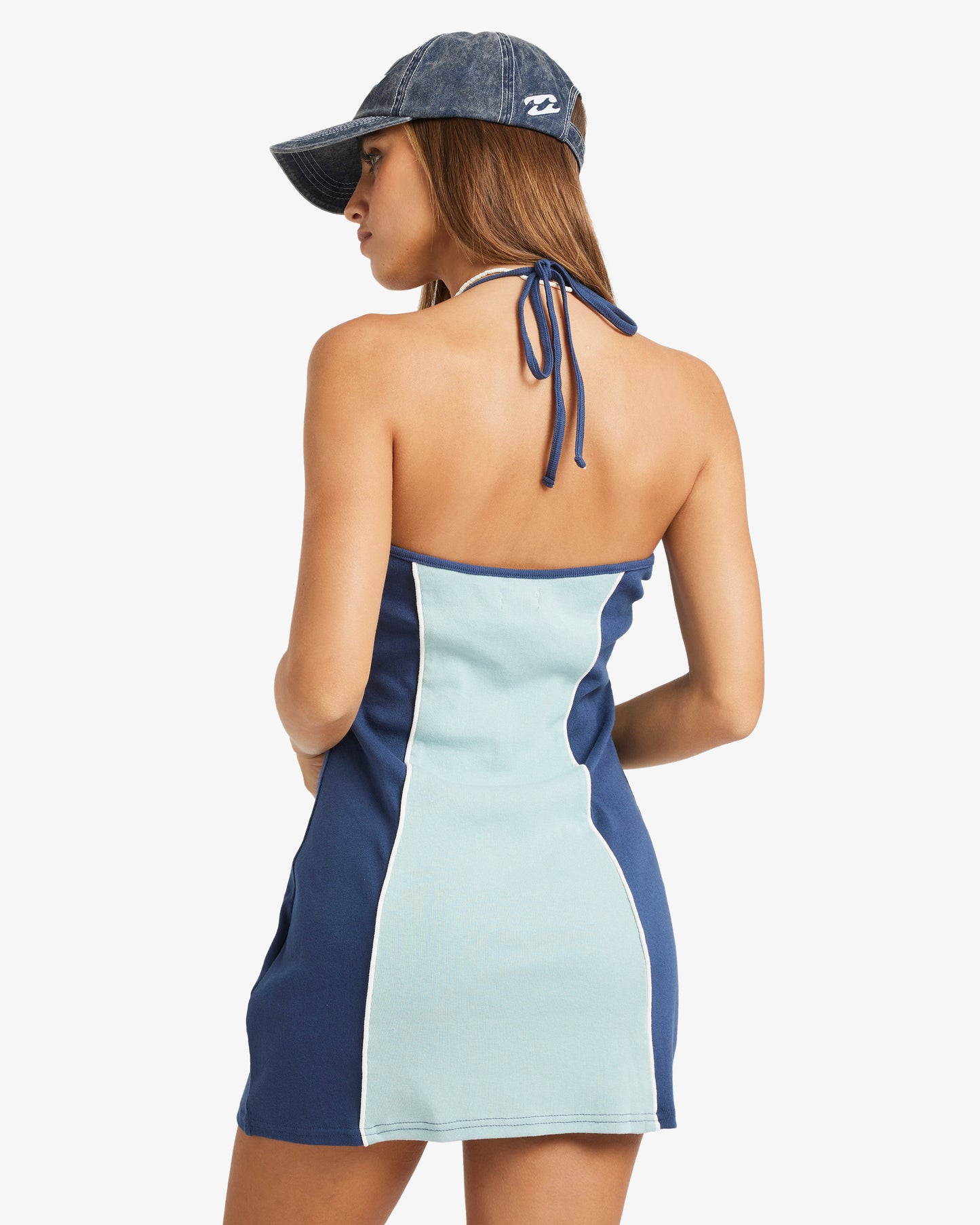 Womens Billa Crush Halter Mini Dress