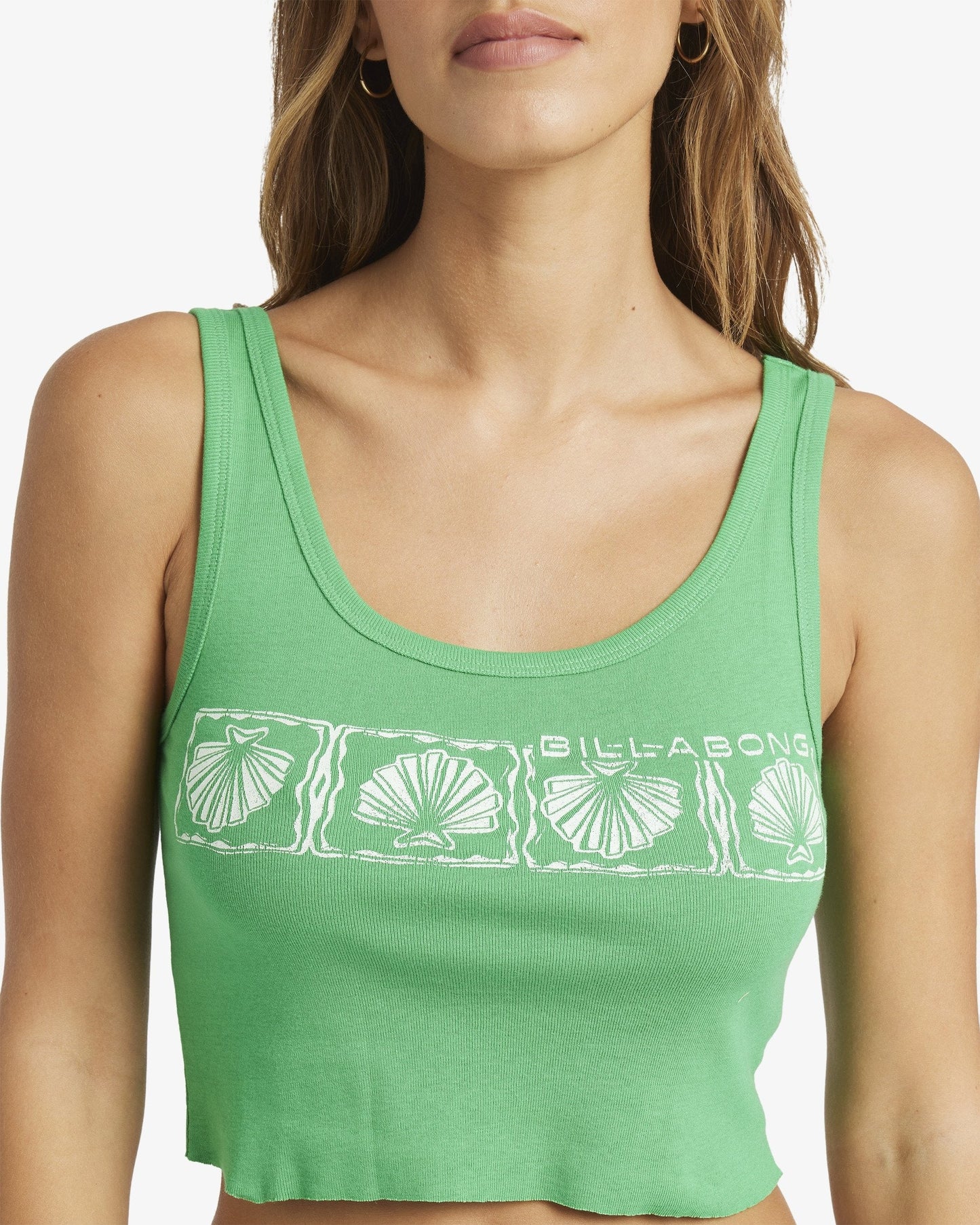 Womens Sea Shell Sunlight Tank Top