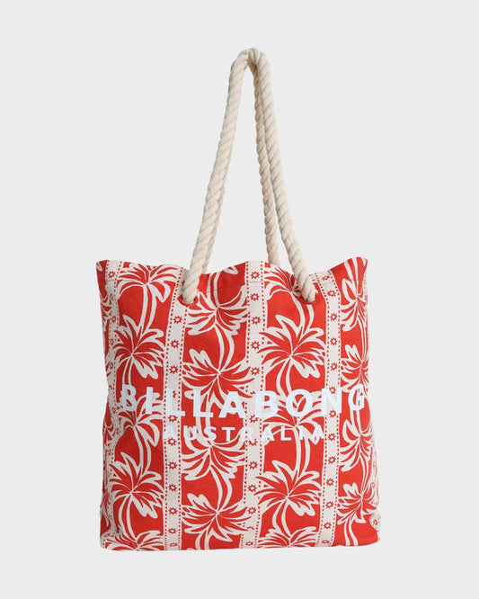 Womens Row Of Palms Be Tote Bag