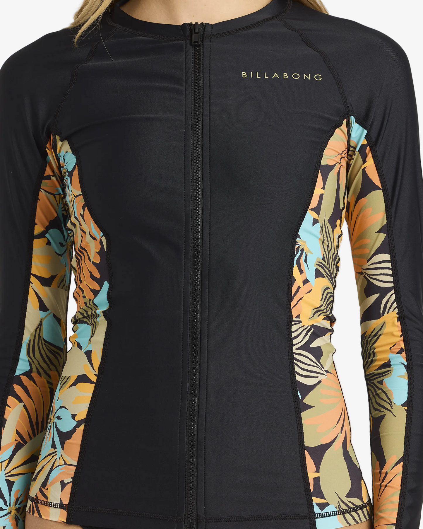 Womens Des Tropiques Off Shore Long Slevee Sunshirt Rash Vest
