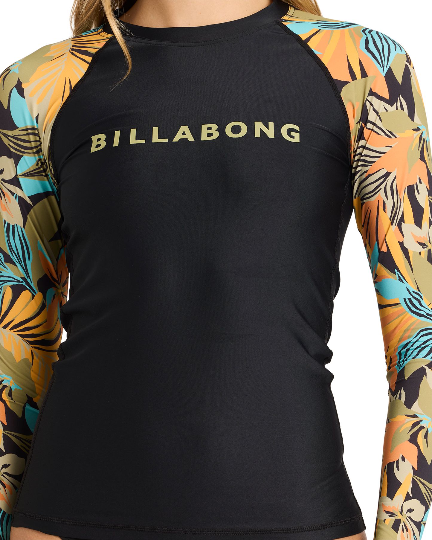 Womens Des Tropiques Leilani Long Sleeve Sunshirt Rash Vest