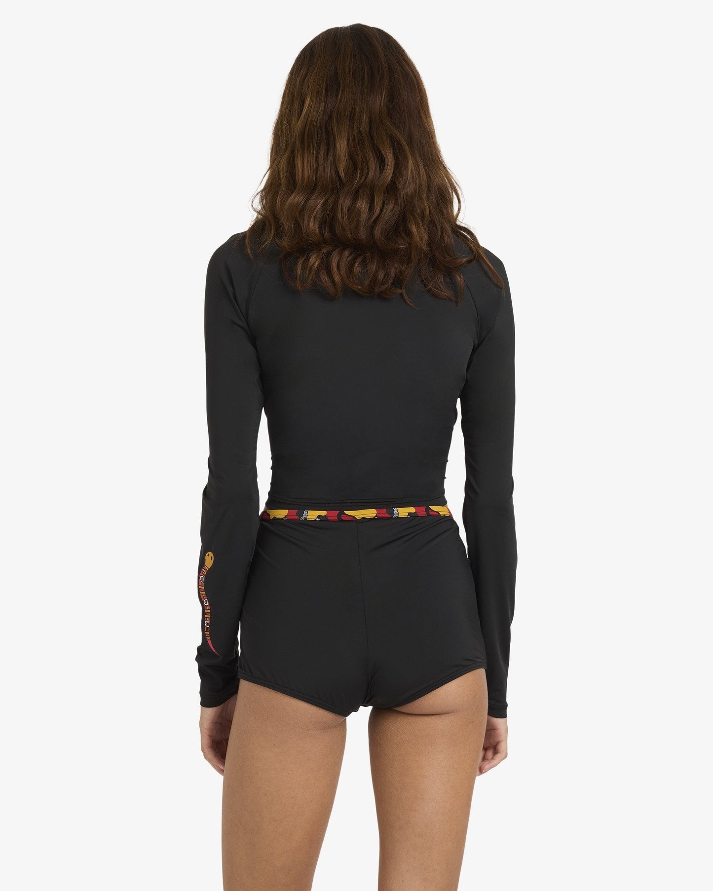 Womens Otis Arch Cropped Long Sleeve Rashguard