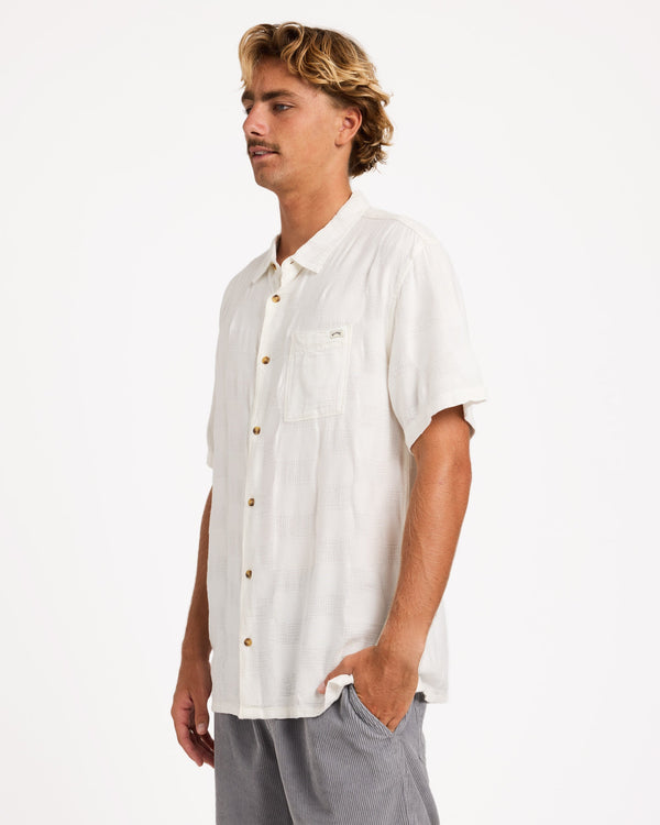 Mens Sundays Jacquard Shirt